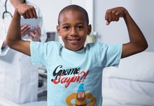 Load image into Gallery viewer, Gnome Sayin'?! Kid's Jersey Tee