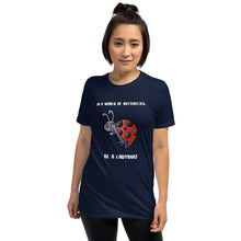 Load image into Gallery viewer, In a World of Butterflies, Be a Ladybug Tee

