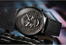 Load image into Gallery viewer, IBSO Men&#39;s Skull Punk Style Watch
